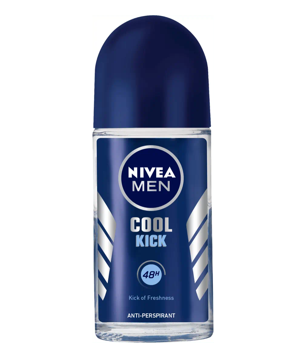 Nivea Men Cool Kick Antiperspirant Roll On 6 x 50ml