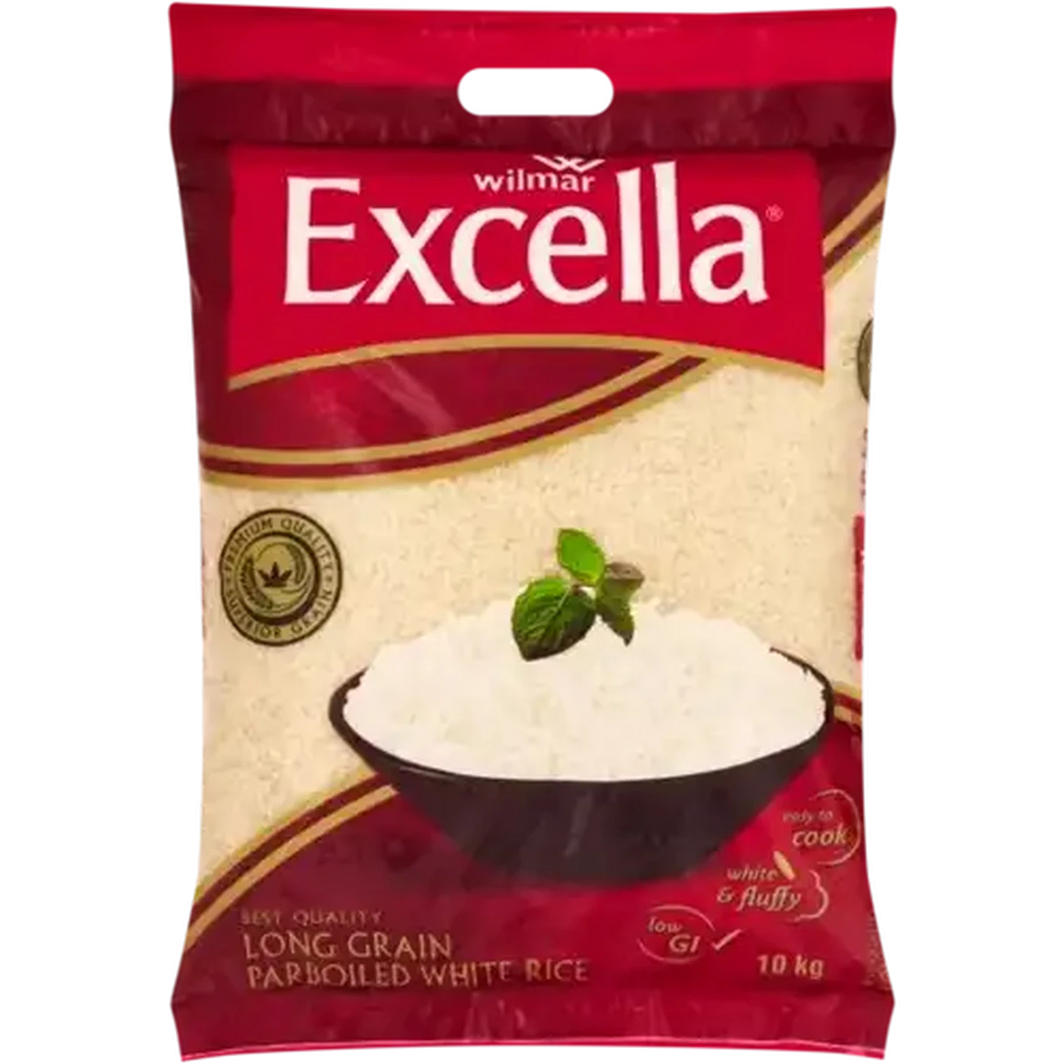 Excella Long Grain Parboiled White Rice 10KG