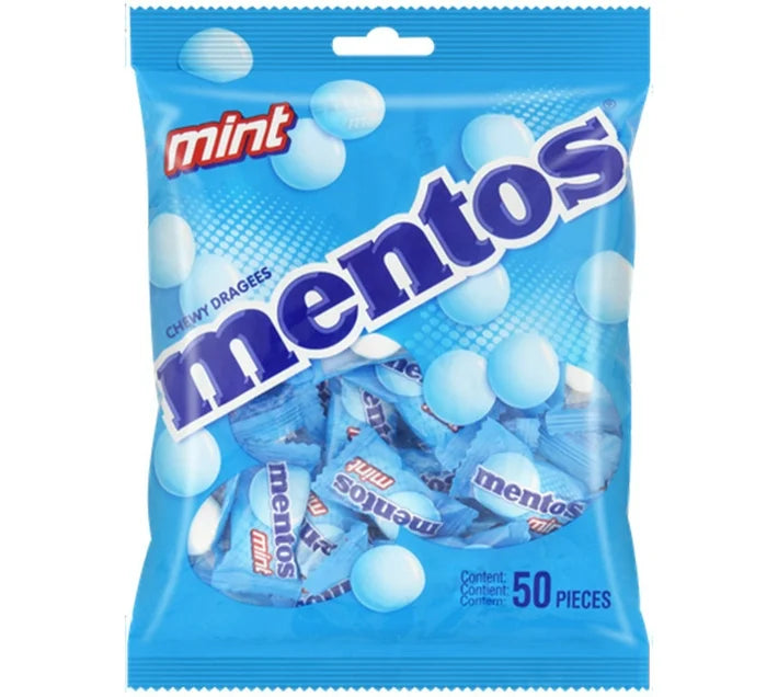 Mentos Chewy Sweets 50 Units Mint