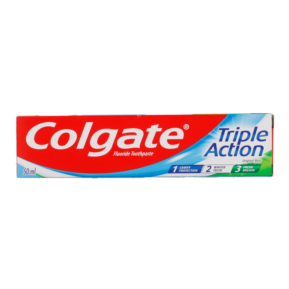 Colgate Triple Action Toothpaste 12 x 50ml