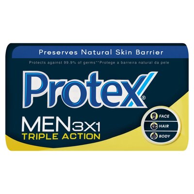 Protex Men 3 in 1 Soap Bar 12 x 175g