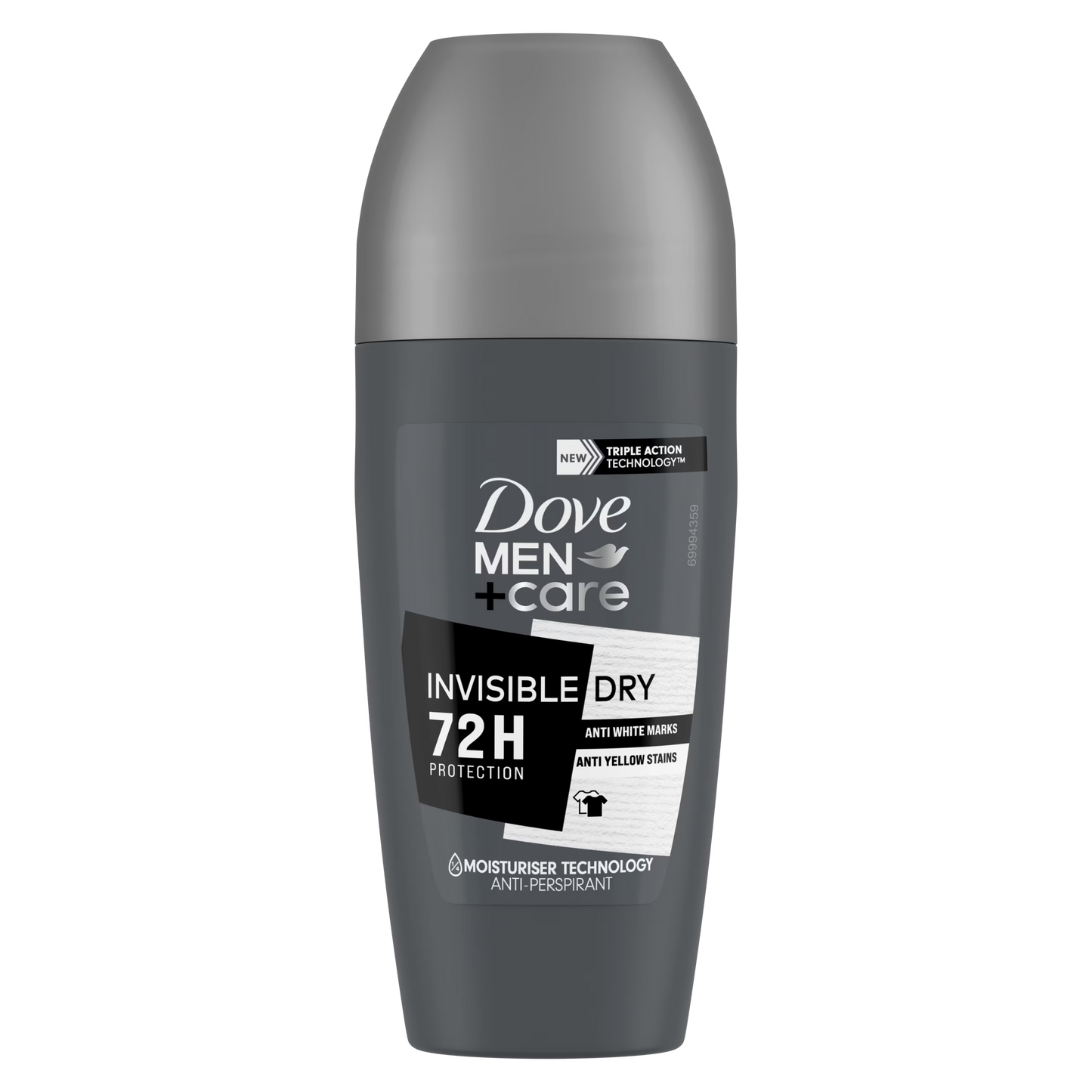 Dove Men + Care Deodorant Invisible Dry Roll On 6 x 50ml