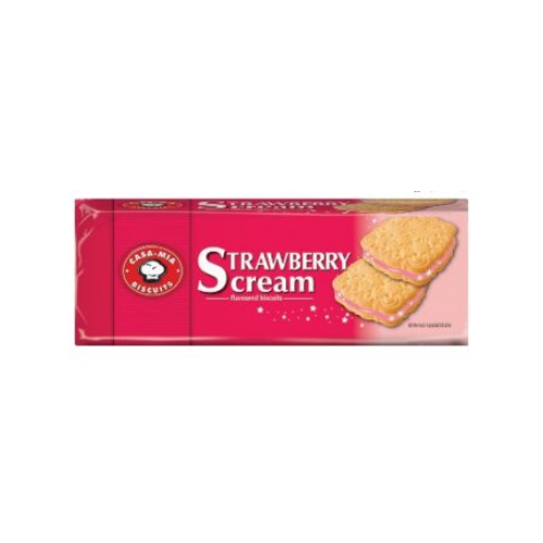 Casa-Mia Strawberry Cream Biscuits 12 x 150g
