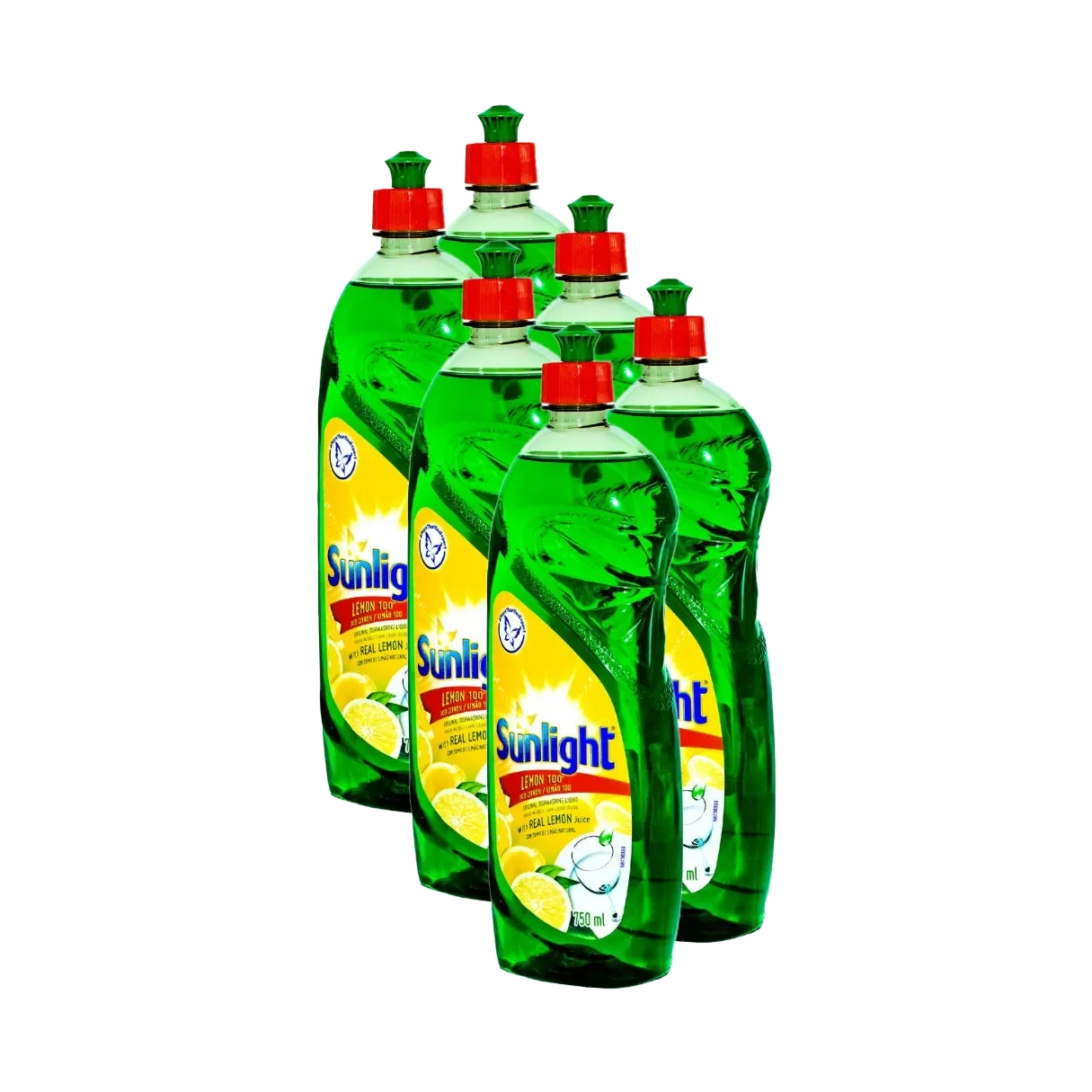 Sunlight Original Dishwashing Liquid 6 x 750ml