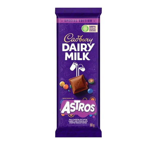 Dairy Milk Astros Slabs 12 x 80g Box