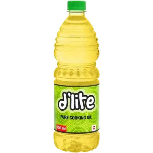 D'lite Cooking Oil 12 x 750ml