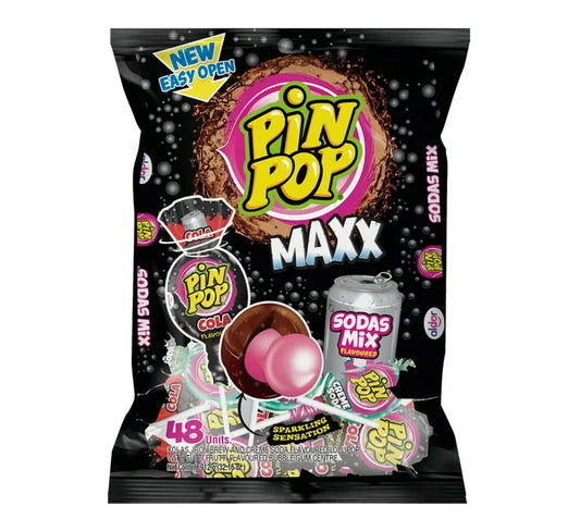 Pin Pop Maxx Soda Mix x48 Units