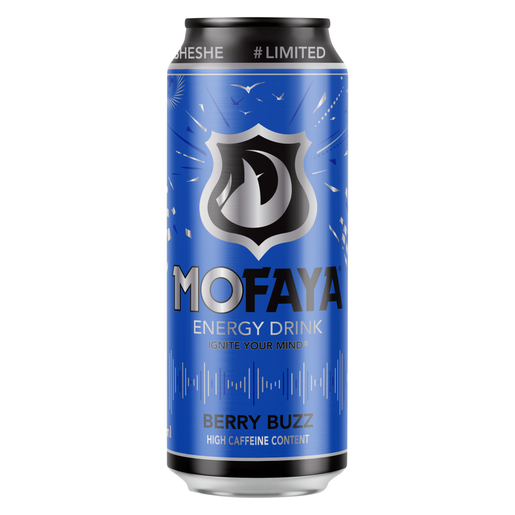 Mofaya Energy Drink Berry Buzz 500ml x24