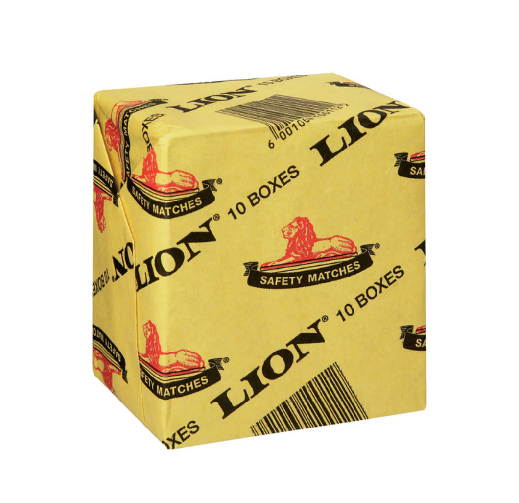 Lion Matches 10 x 10