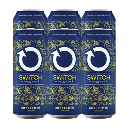 Switch Energy Dry Lemon 500ml x24