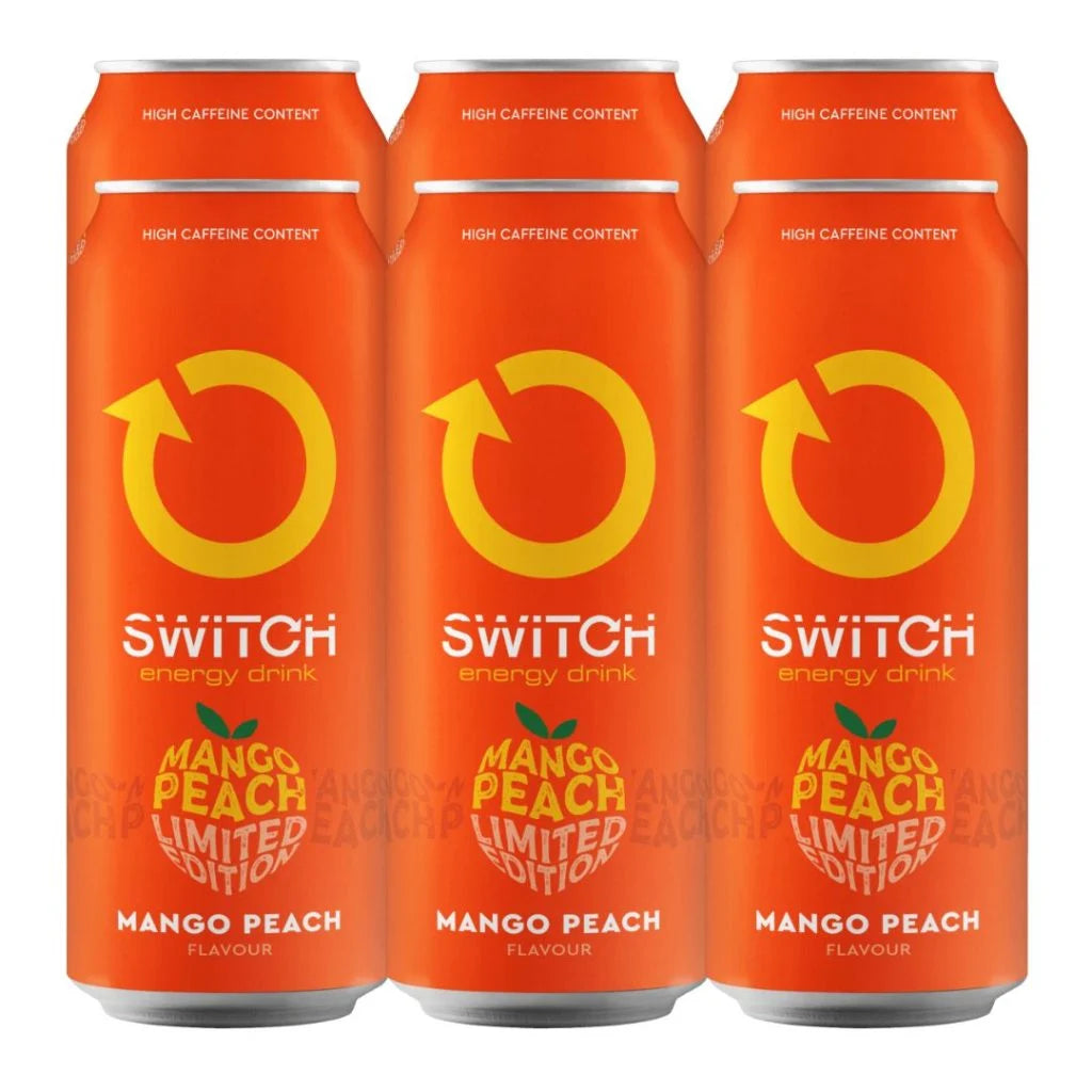Switch Energy Mango Peach 500ml x24
