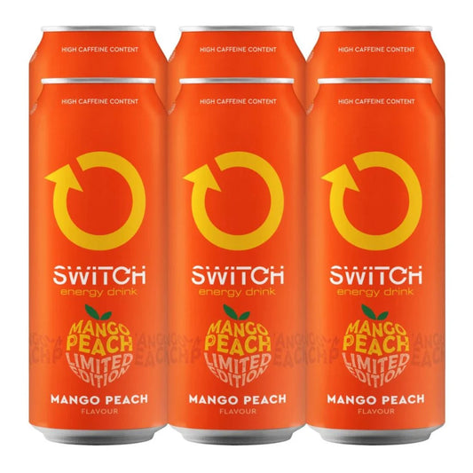 Switch Energy Mango Peach 500ml x24