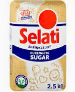 Selati White Sugar 10 x 2.5KG