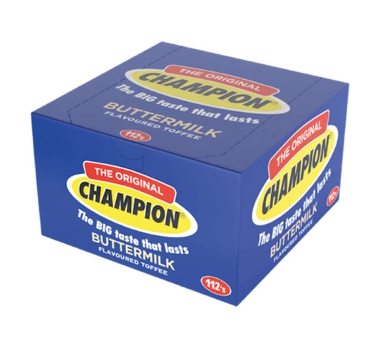 Champion's Toffee Buttermilk 112 Box