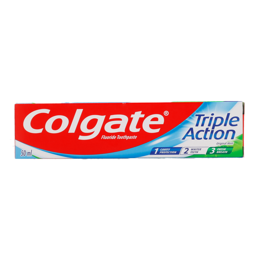 Colgate Triple Action Toothpaste 12 x 50ml