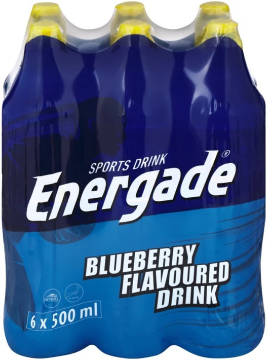 Energade Energy Drink Blueberry 6 x 500ML
