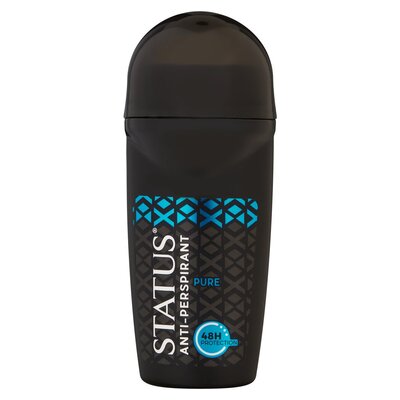 Status Pure Antiperspirant Deodorant Roll On 6 x 50ml