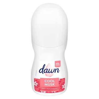 Dawn Women Cool Musk Antiperspirant Roll On 6 x 45ml