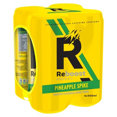 Reboost Energy Pineapple Spike 500ml x24