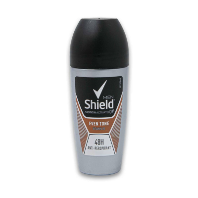 Shield Men Even Tone Deodorant Antiperspirant Roll On 6 x 50ml