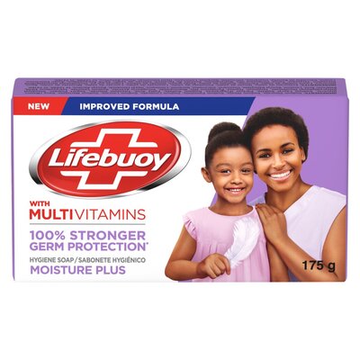 Lifebuoy Moisture + Soap Bar 6 x 175g