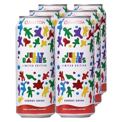 Switch Energy Jelly Babies 500ml x24