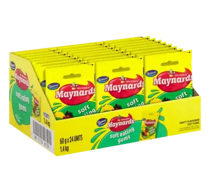 Maynards Soft Gums 24 x 60g Box